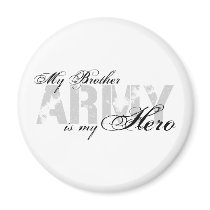 My Brother My Hero - ARMY Fridge Magnets