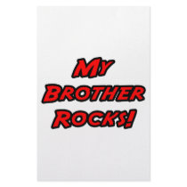 My Brother Rocks stationery