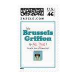 My Brussels Griffon is All That! postage