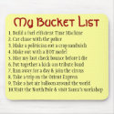 My Bucket List mousepads by KnightOwl My Bucket List mousepads