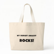 MY Budget Analyst ROCKS! Canvas Bag