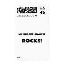 MY Budget Analyst ROCKS! Stamp