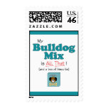 My Bulldog Mix is All That! postage