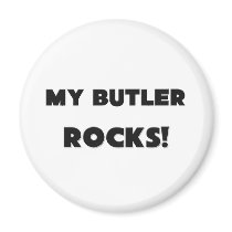 MY Butler ROCKS! magnets by professions MY Butler ROCKS! magnets