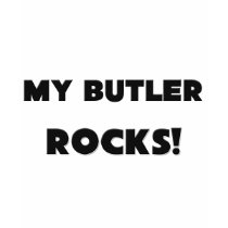 MY Butler ROCKS! t-shirts