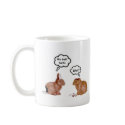 My Butt Bunnies Coffee Mug by Cats_Meow My Butt Bunnies Coffee Mug