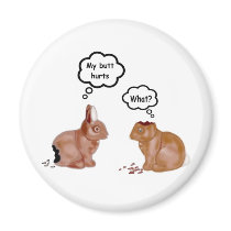 My Butt Bunnies Magnet