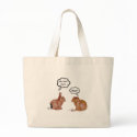 My Butt Hurts Bunnies Classic Bag by Cats_Meow My Butt Hurts Bunnies Classic Bag