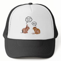 My Butt Hurts Bunnies Hat by Cats_Meow My Butt Hurts Bunnies Hat