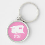 My Camper My Castle - Vintage RV Camping Keychain