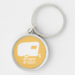 My Camper My Castle - Vintage RV Camping Keychain