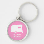 My Camper My Castle - Vintage RV Camping Keychain