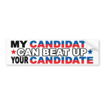 my candidate bumper stickers