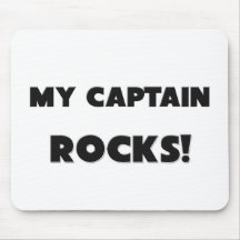 MY Captain ROCKS! Mouse Pads