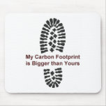 My Carbon Footprint mousepads