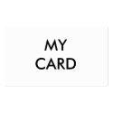 MY CARD business cards
