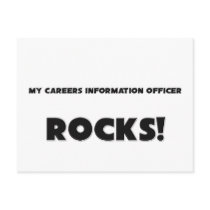 MY Careers Information Officer ROCKS! postcards
