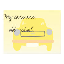 My cars are old-school posters by mageda My cars are old-school posters
