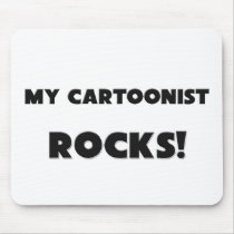 MY Cartoonist ROCKS! mousepads