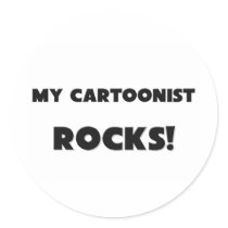 MY Cartoonist ROCKS! stickers