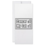 My Cat Beat Cancer (Scoreboard) rack cards
