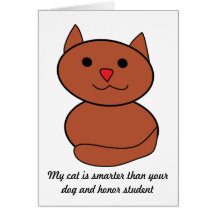 My Cat is Smarter Card