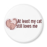 My Cat Loves Me magnets