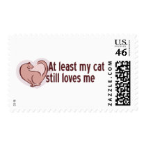 My Cat Loves Me Stamp