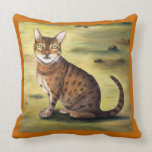 My Cat Throw Pillows