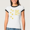 My Cat Walks All Over Me... t-shirts by MaddyPaddy My Cat Walks All Over Me... t-shirts