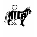 MY CATS SILHOUETTE t-shirts by dukesr MY CATS SILHOUETTE t-shirts