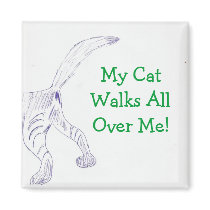 My CatWalks AllOver Me! magnets