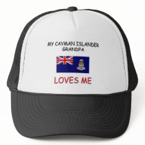 My Cayman Islander Grandpa Loves Me hats