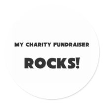 MY Charity Fundraiser ROCKS! stickers