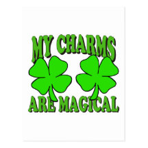 My Charms Are Magical Gift Postcard