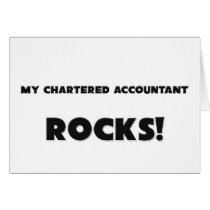 MY Chartered Accountant ROCKS! cards by professions MY Chartered Accountant ROCKS! cards