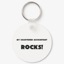 MY Chartered Accountant ROCKS! keychains by professions MY Chartered Accountant ROCKS! keychains