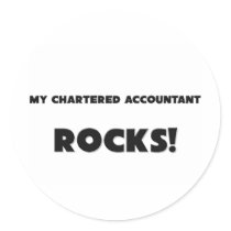MY Chartered Accountant ROCKS! stickers