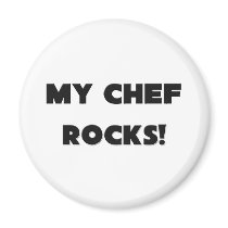MY Chef ROCKS! magnets by professions MY Chef ROCKS! magnets