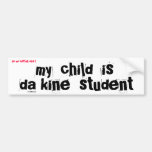 My Child Bragging Rights Bumper Sticker