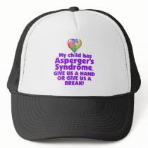 My Child Has Asperger's hats by wolfmama My Child Has Asperger's hats