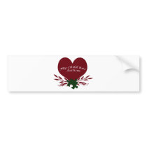my child has autism bumper stickers