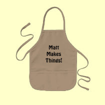 My Child Makes Things! utility apron aprons