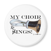 My Choir Rings Refrigerator Magnet