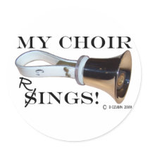 My Choir Rings Sticker