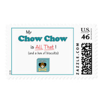 My Chow Chow is All That! postage