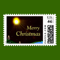 My Christmas Star Postage stamps