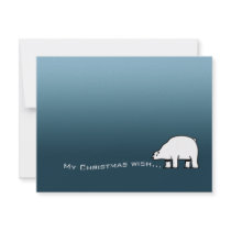My Christmas Wish invitations