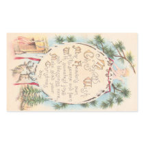 My Christmas Wish Rectangle Sticker