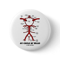 My Circle Of Willis (Arteries Anatomical Humor) Pins